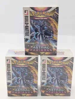 Lot of (3) Pokemon Sword & Shield Astral Radiance Build Battle Boxes Sealed - Image 1