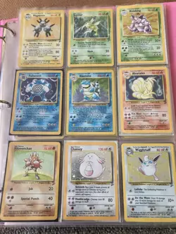 Lot Of 90 Pokemon Base Set 2 Includes 9 Holo Never Played To Moderately Played - Image 1
