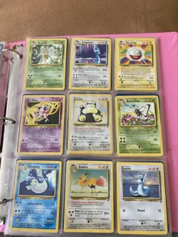 Lot Of 90 Pokemon Base Set 2 Includes 9 Holo Never Played To Moderately Played - Image 2
