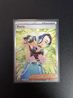 Pokemon TCG Trainer Perrin 220/167 Sir Twilight Masquerade - Image 1