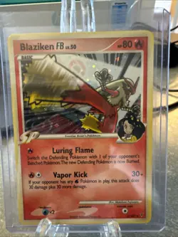 Pokemon TCG Blaziken FB 2/147 Platinum Supreme Victors 2009 Holo - Image 1