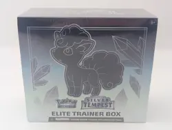 Pokemon Sword & Shield Silver Tempest Elite Trainer Box Sealed - Image 1