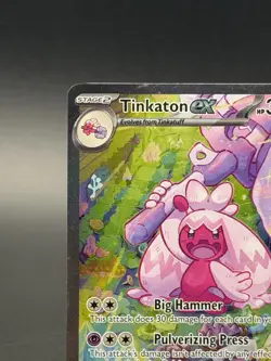 Tinkaton ex262/193 Special Illustration Rare Paldea Evolved Pokemon TCG - Image 2