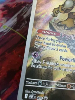 Alakazam - 009 (Pokemon Center Exclusive) 009 Me: Mega Evolution Promo Holo - Image 5