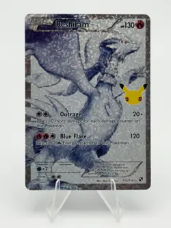 Reshiram 113/114 Celebrations: Classic Collection Holo Pokemon TCG NM - Image 1