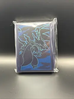 Pokemon Phantasmal Flames ETB Mega Charizard Sleeves - Image 1