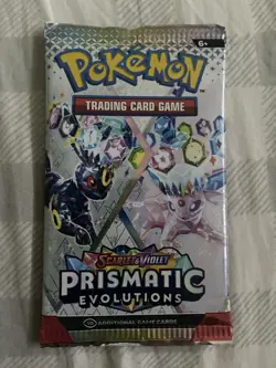 Pokemon Prismatic Evolutions Booster Pack Brand New Sealed Tcg - Image 1