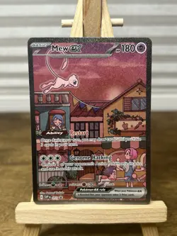 Pokemon TCG Mew ex Full Art SIR Promo Holo 151 UPC SVP 053 NM - Image 1
