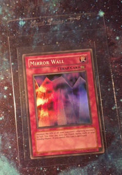 YuGiOh Pharaoh's Servant Mirror Wall Holo Unlimited PSV-016 - Image 2