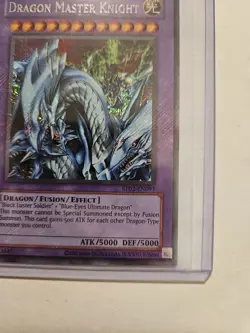 Yugioh Dragon Master Knight Rp02-en097 Secret Rare Retro Pack 2 Nm Condition - Image 2