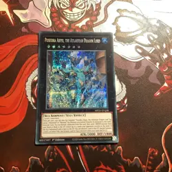 Poseidra Abyss, the Atlantean Dragon Lord MP25-EN108 Prismatic Rare Yugioh! NM - Image 1