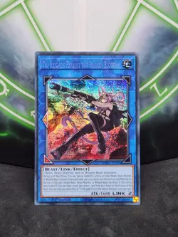 Yugioh Tri-Brigade Ferrijit The Barren Blossom MP21-EN196 Secret Rare 1st Ed NM - Image 1