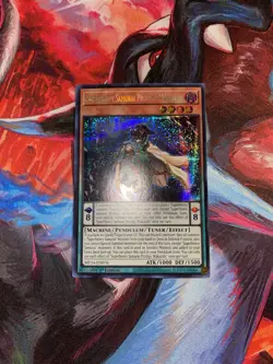 Yugioh! Superheavy Samurai Prodigy Wakaushi MP24-EN076 Prismatic Secret Rare NM - Image 1