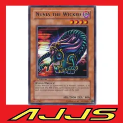 YuGiOh - Nuvia the Wicked - LON-013 - Rare - 1st Edition - NM/M - Image 1