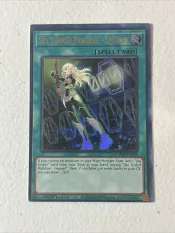 Yugioh Sky Striker Mobilize - Engage! MAMA-EN009 1st Edition Ultra Rare NM/M - Image 1