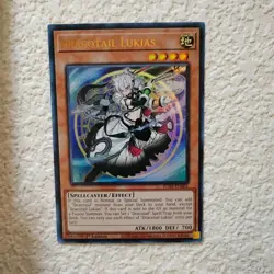 Dracotail Lukias JUSH-EN001 Ultra Rare Justice Hunters Yu-Gi-Oh NM/MINT - Image 2