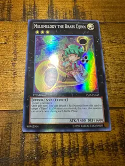 Melomelody the Brass Djinn YS12-EN042 1st Edition Super Rare PL + BONUS - Image 1