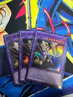 Luce the Dusk's Dark x3 - DUAD-EN082 - 1st Edition - Super Rare - NM - Yugioh - Image 1