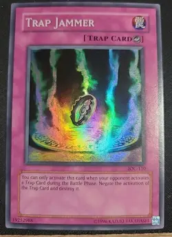 Yu-Gi-Oh! TCG Trap Jammer IOC-110 Super Rare Unlimited NM/LP - Image 1