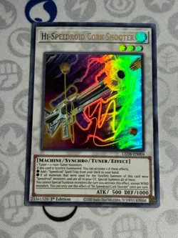 Hi-Speedroid Cork Shooter - LED8-EN004 - Ultra Rare (NM) - Yugioh - Image 1
