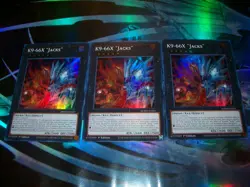 3x K9-66X "Jacks" 1st Edition Super Rare DOOD-EN047 Yu-Gi-Oh! - Image 1