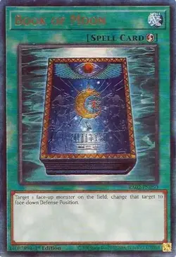 Yugioh! Book of Moon - RA02-EN050 - Prismatic Ultimate Rare - 1st Edition Near M - Image 1