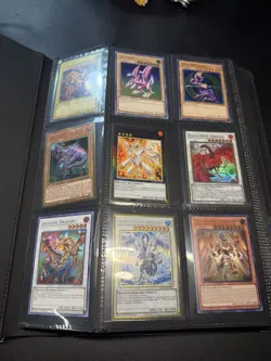 YuGiOh Card Binder Lot Collection Super Rares, 1st Editions, Foils, NM 360 Cards - Image 1