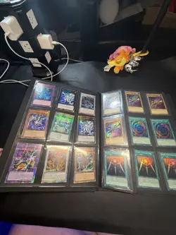 YuGiOh Card Binder Lot Collection Super Rares, 1st Editions, Foils, NM 360 Cards - Image 2