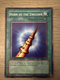 Horn of the Unicorn MRL-054 LP Magic Ruler 1st Edition - Image 1