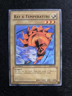 Yu-Gi-Oh! - Ray & Temperature - Lob-035 1st Edition - LP - Image 1