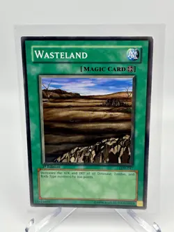 Yu-Gi-Oh! Wasteland LOB-047 1st Edition LP Never Played With - Image 1