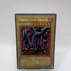 Yu-Gi-Oh! TCG Serpent Night Dragon Magic Ruler MRL-103 Secret Rare MP - Image 1
