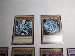 YUGIOH Blue Eyes White Dragon Lot Of 6 Common And Ultra Rare - Image 2