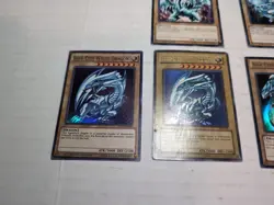 YUGIOH Blue Eyes White Dragon Lot Of 6 Common And Ultra Rare - Image 4