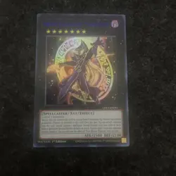 EBON ILLUSION MAGICIAN - BLUE ULTRA RARE LDS3-EN091 1ST EDITION NEAR MINT YUGIOH - Image 1