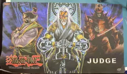 Yu-Gi-Oh Playmat Six Samurai JUDGE Playmat Konami Upper Deck - Image 1