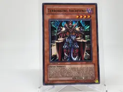 YuGiOh Terrorking Archfiend DCR-072 1st Edition Super Rare NM - Image 1