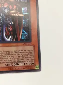 Yu-Gi-Oh! DCR-072 Terrorking Archfiend Super Rare 1st Edition LP - Image 3