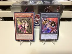 Yu-Gi-Oh Dark Magician Girl the Magician's Apprentice Alin-En004 SCR & Token - Image 1