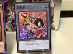 Yu-Gi-Oh Dark Magician Girl the Magician's Apprentice Alin-En004 SCR & Token - Image 3