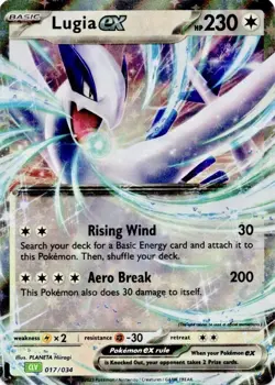 Pokemon TCG - Lugia ex - Trading Card Game Classic - 17/34 - Near Mint - Image 1