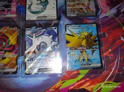 Pokemon EX Full Art Card Lot- Greninja EX Promo, 151 Mew EX, 151 Zapdos EX - Image 3