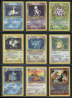 Vtg Pokemon Card Collection Lot Base Set 1st Edition Promo Binder Holos WOTC - Image 1