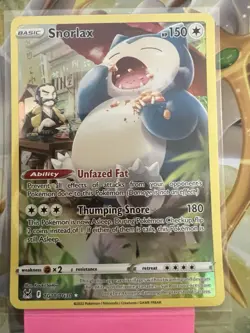 Snorlax TG10/TG30 Swsh11: Lost Origin Trainer Gallery Pokemon Card NM - Image 1