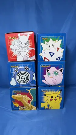 Limited Edition 23k Gold-Plated Pokemon Trading Cards Complete Sealed Set Of 6 - Image 1