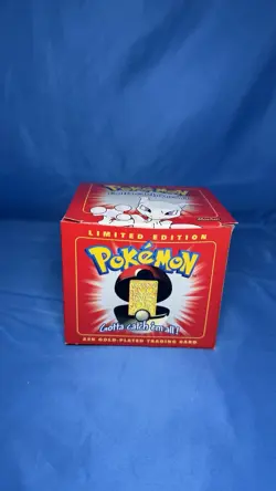 Limited Edition 23k Gold-Plated Pokemon Trading Cards Complete Sealed Set Of 6 - Image 2