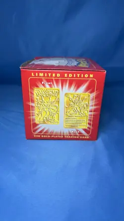 Limited Edition 23k Gold-Plated Pokemon Trading Cards Complete Sealed Set Of 6 - Image 3