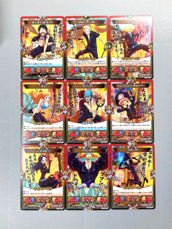 Straw Hat Crew - Bundle of 9 - One Piece Kizuna Boost Card Battle Japanese - Image 1