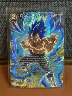 Vegeta, Royal Evolution-EB1-07 SR-Holo-Dragon Ball Super Card Game - Image 1