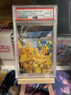Pikachu V-Union SWSH139 SWSH: Sword & Shield Promo Cards Holo - Image 1